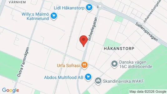 Kontorslokaler att hyra i Rosengård - Bild från Google Street View