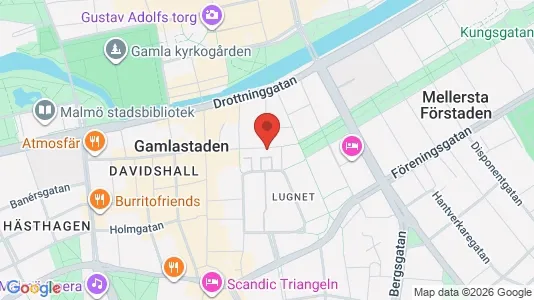 Kontorslokaler att hyra i Malmö Centrum - Bild från Google Street View