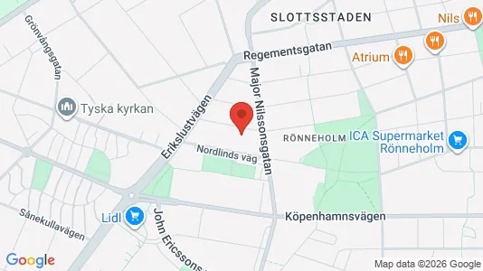 Kontorslokaler att hyra i Malmö Centrum - Bild från Google Street View