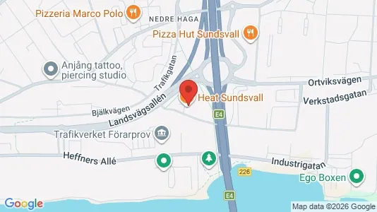 Kontorslokaler att hyra i Sundsvall - Bild från Google Street View