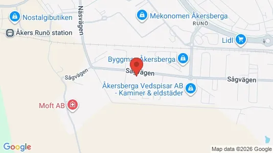 Kontorslokaler att hyra i Österåker - Bild från Google Street View