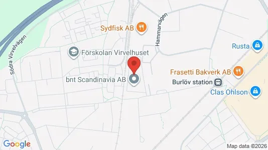 Kontorslokaler att hyra i Burlöv - Bild från Google Street View