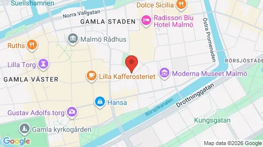 Kontorslokaler att hyra i Malmö Centrum - Bild från Google Street View