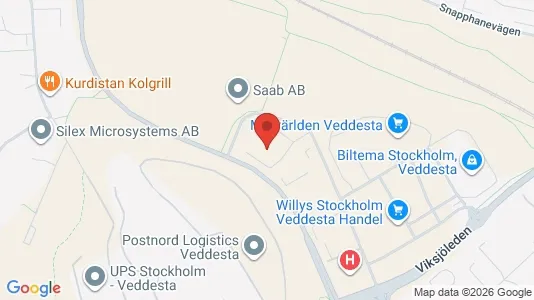 Kontorslokaler att hyra i Järfälla - Bild från Google Street View