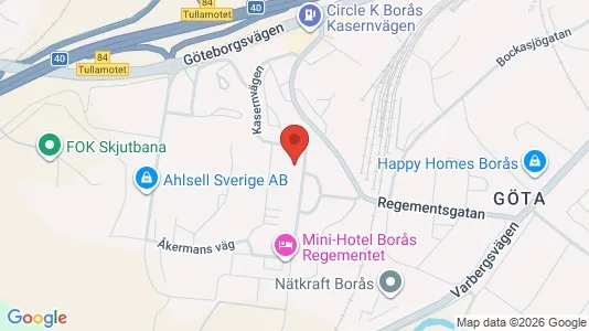 Kontorslokaler att hyra i Borås - Bild från Google Street View