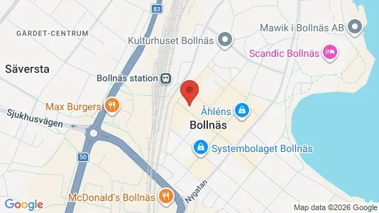 Kontorslokaler att hyra i Bollnäs - Bild från Google Street View