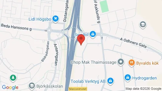 Kontorslokaler att hyra i Askim-Frölunda-Högsbo - Bild från Google Street View