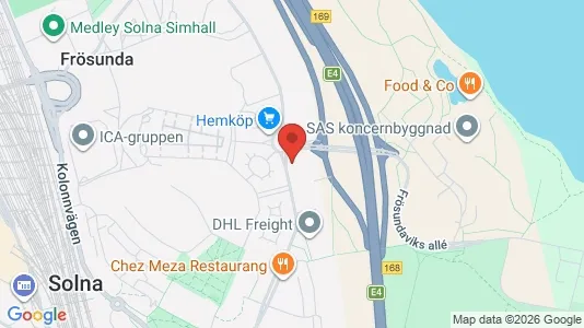 Kontorslokaler att hyra i Solna - Bild från Google Street View