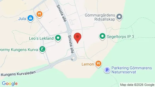 Kontorslokaler att hyra i Huddinge - kort over placeringen