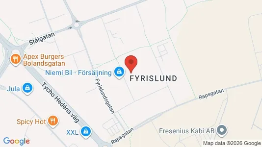 Kontorslokaler att hyra i Uppsala - Bild från Google Street View