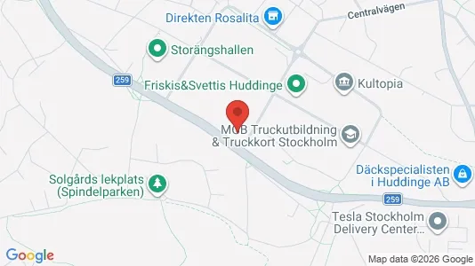 Kontorslokaler att hyra i Huddinge - Bild från Google Street View