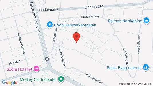 Kontorslokaler att hyra i Norrköping - Bild från Google Street View