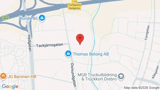 Kontorslokaler att hyra i Örebro - Bild från Google Street View