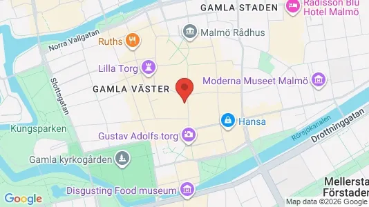 Kontorslokaler att hyra i Malmö Centrum - Bild från Google Street View