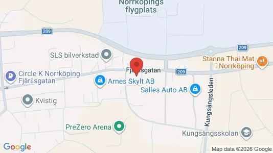 Kontorslokaler att hyra i Norrköping - Bild från Google Street View