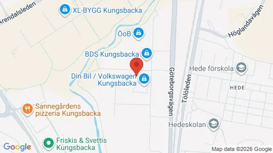 Kontorslokaler att hyra i Kungsbacka - Bild från Google Street View