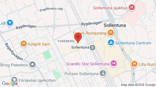 Kontorslokaler att hyra i Sollentuna - Bild från Google Street View