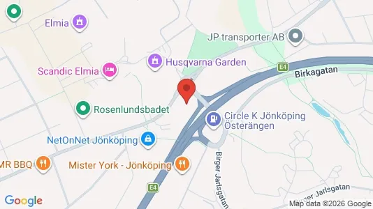 Kontorslokaler att hyra i Jönköping - Bild från Google Street View
