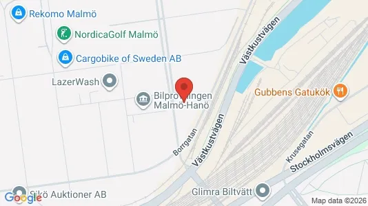 Kontorslokaler att hyra i Malmö Centrum - Bild från Google Street View