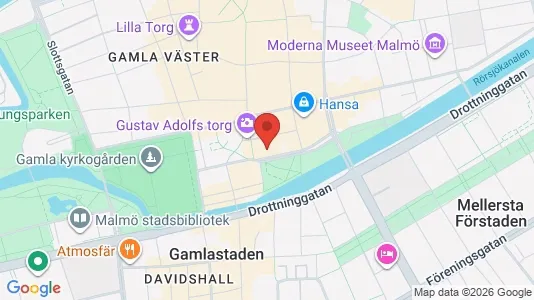 Kontorslokaler att hyra i Malmö Centrum - Bild från Google Street View