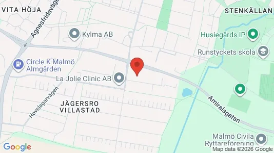 Kontorslokaler att hyra i Husie - Bild från Google Street View