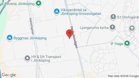 Kontorslokaler att hyra i Jönköping - Bild från Google Street View