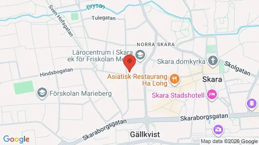 Kontorslokaler att hyra i Skara - Bild från Google Street View