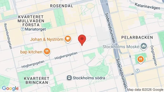 Kontorslokaler att hyra i Södermalm - Bild från Google Street View