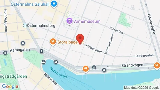 Kontorslokaler att hyra i Östermalm - Bild från Google Street View