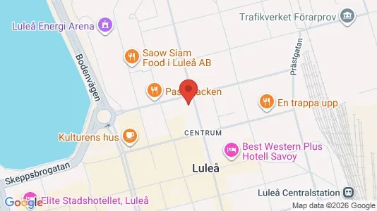 Kontorslokaler att hyra i Luleå - Bild från Google Street View