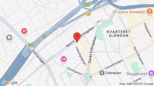 Kontorslokaler att hyra i Vasastan - Bild från Google Street View