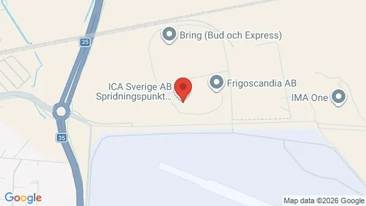 Kontorslokaler att hyra i Linköping - kort over placeringen