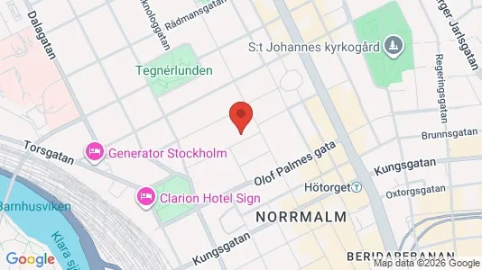 Kontorslokaler att hyra i Stockholm Innerstad - Bild från Google Street View