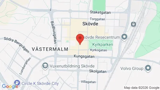 Kontorslokaler att hyra i Skövde - Bild från Google Street View