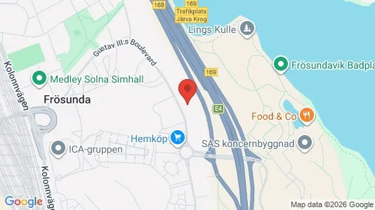 Kontorslokaler att hyra i Solna - Bild från Google Street View