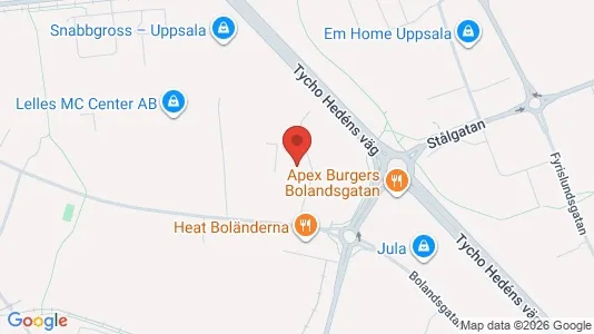 Kontorslokaler att hyra i Uppsala - Bild från Google Street View