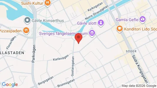 Kontorslokaler att hyra i Gävle - Bild från Google Street View
