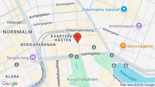 Kontorslokaler att hyra i Stockholm Innerstad - Bild från Google Street View