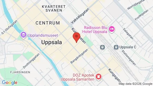 Kontorslokaler att hyra i Uppsala - Bild från Google Street View