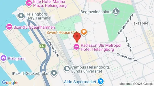Kontorslokaler att hyra i Helsingborg - Bild från Google Street View