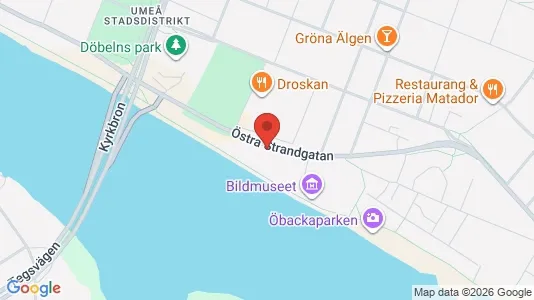 Kontorslokaler att hyra i Umeå - Bild från Google Street View