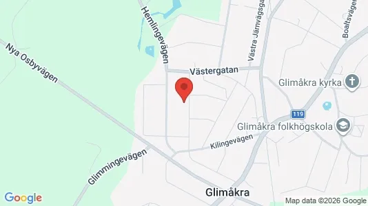 Kontorslokaler att hyra i Östra Göinge - Bild från Google Street View