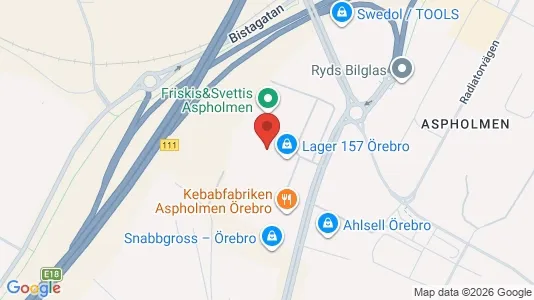 Kontorslokaler att hyra i Örebro - Bild från Google Street View