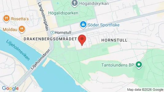 Kontorslokaler att hyra i Södermalm - kort over placeringen