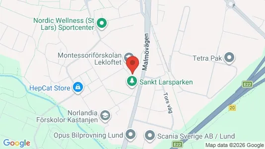 Kontorslokaler att hyra i Lund - Bild från Google Street View