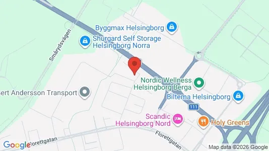 Kontorslokaler att hyra i Helsingborg - Bild från Google Street View