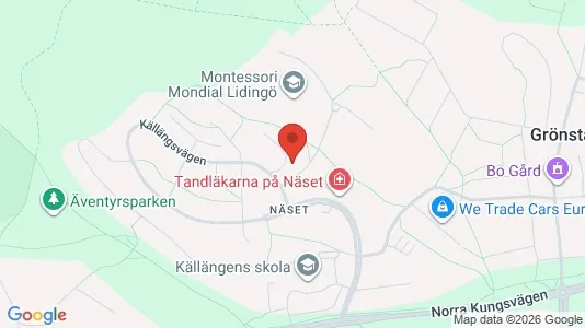 Kontorslokaler att hyra i Lidingö - Bild från Google Street View