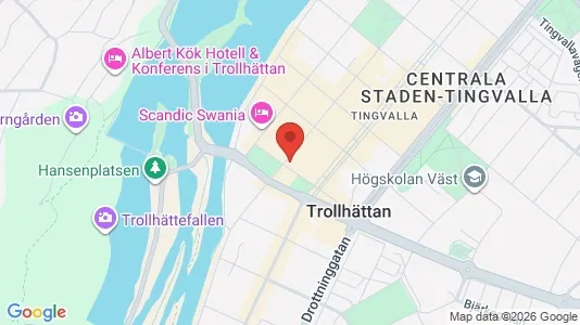 Kontorslokaler att hyra i Trollhättan - Bild från Google Street View