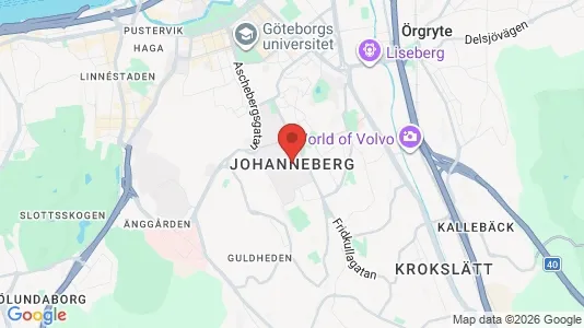 Butikslokaler att hyra i Johanneberg - Bild från Google Street View