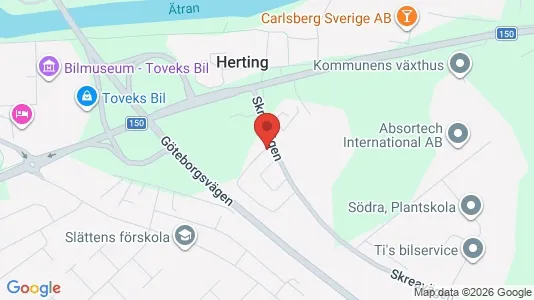 Kontorslokaler att hyra i Falkenberg - Bild från Google Street View